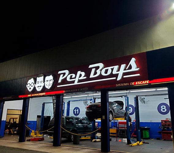 Pep Boys Rótulos