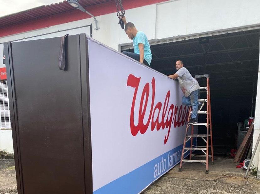 Walgreens rótulos